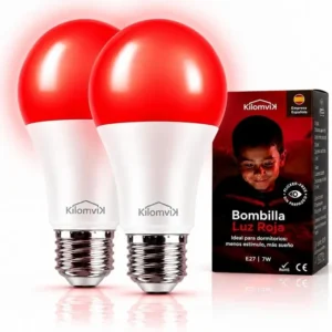 Set 2 Bombillas Luz Roja